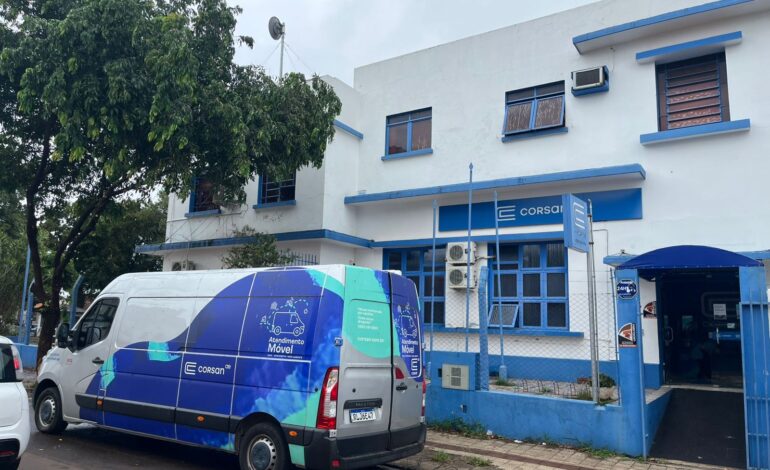 CORSAN realiza atendimento com van móvel nesta quarta-feira