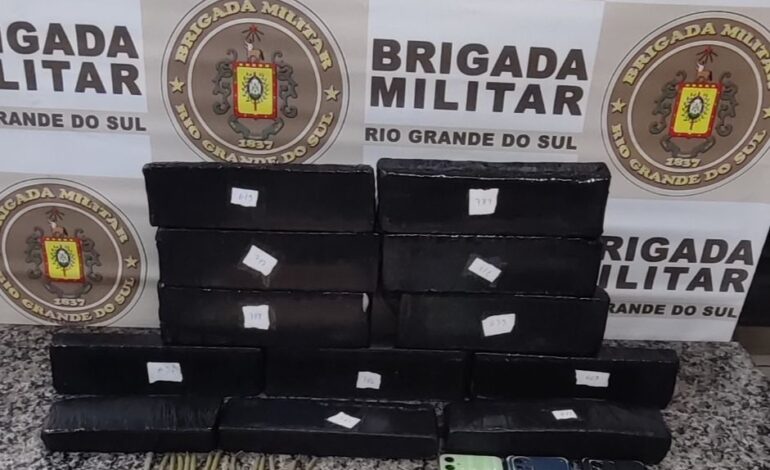 Dupla é presa por tráfico de drogas no bairro Dytz, em Santo Ângelo