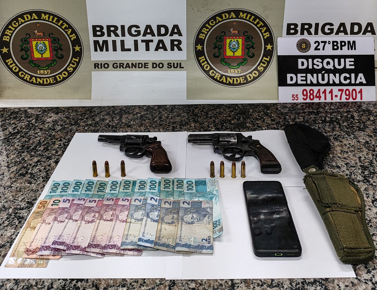 Homem é preso por porte ilegal de arma de fogo em Santo Ângelo