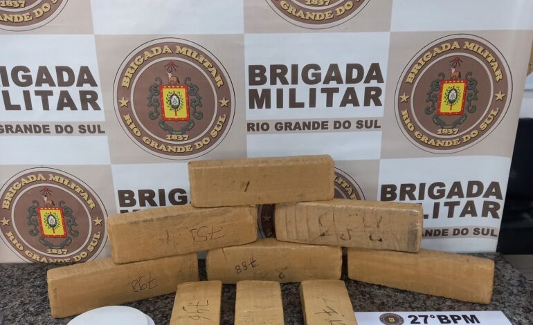 BM prende mulher por tráfico de drogas em Santo Ângelo