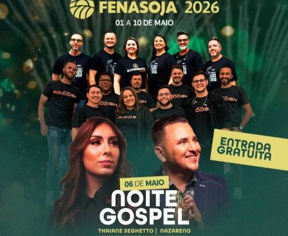 FENASOJA dos 60 anos apresenta grade diversificada de shows