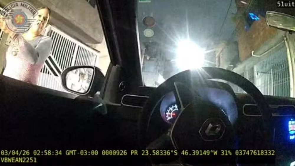 Câmera corporal registra abordagem que terminou com morte de mulher em ação da PM em São Paulo