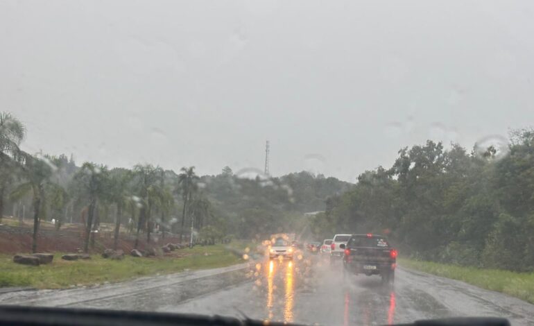 Volume de chuva passa dos 140 mm em Santo Ângelo, mas não há ocorrências registradas