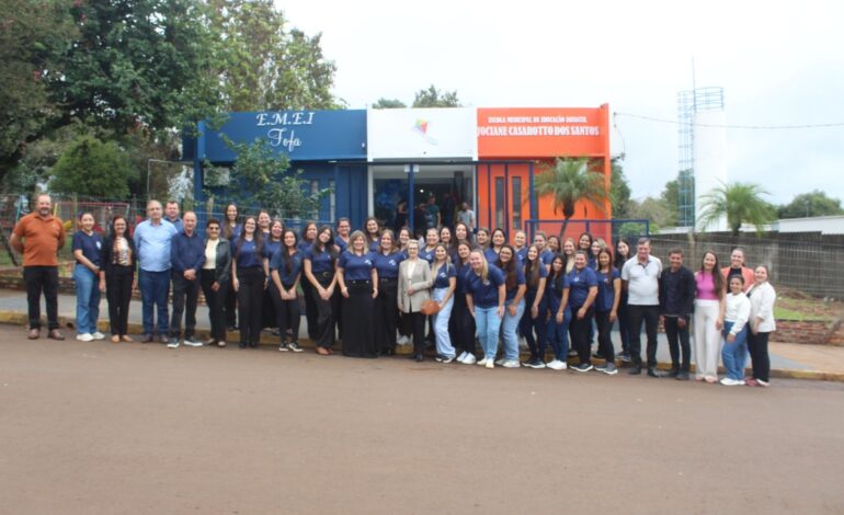 Entre-Ijuís inaugura novas instalações da EMEI Fofa