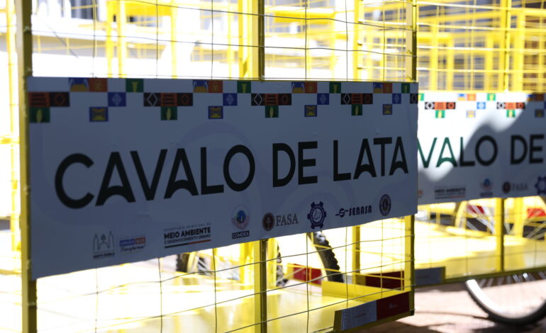 Prefeitura realiza entrega do primeiro lote do projeto Cavalo de Lata