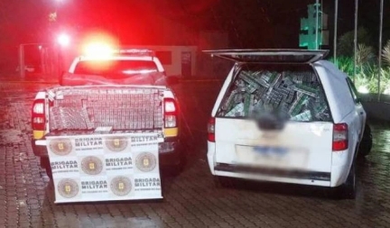 Brigada Militar prende homem por contrabando e cumprimento de mandado em Santo Ângelo