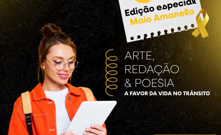 Santo Ângelo lança concurso de redação do Maio Amarelo 2026