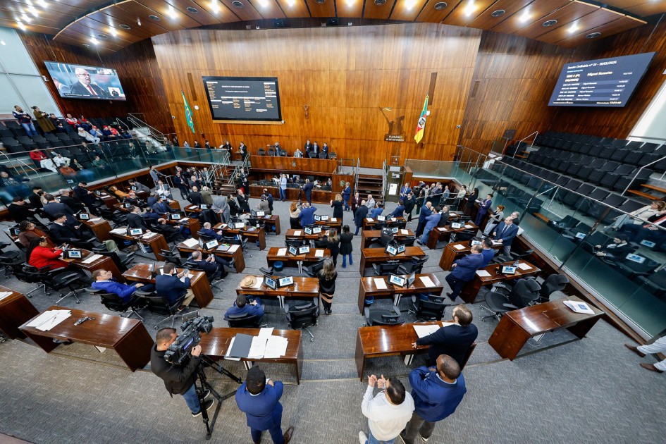 Assembleia Legislativa aprova proposta do Executivo de reajuste de 5,35% para o piso regional