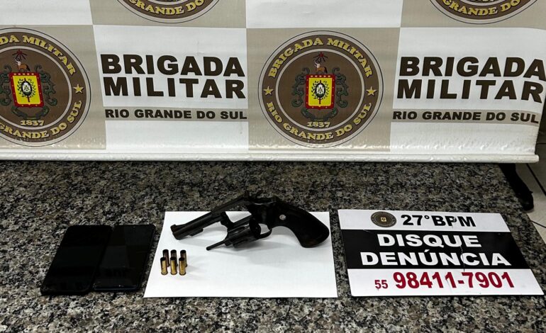 BM prende dupla por tentativa de homicídio em Santo Ângelo