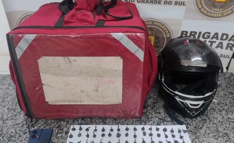 BM realiza prisão por tráfico de drogas em Santo Ângelo