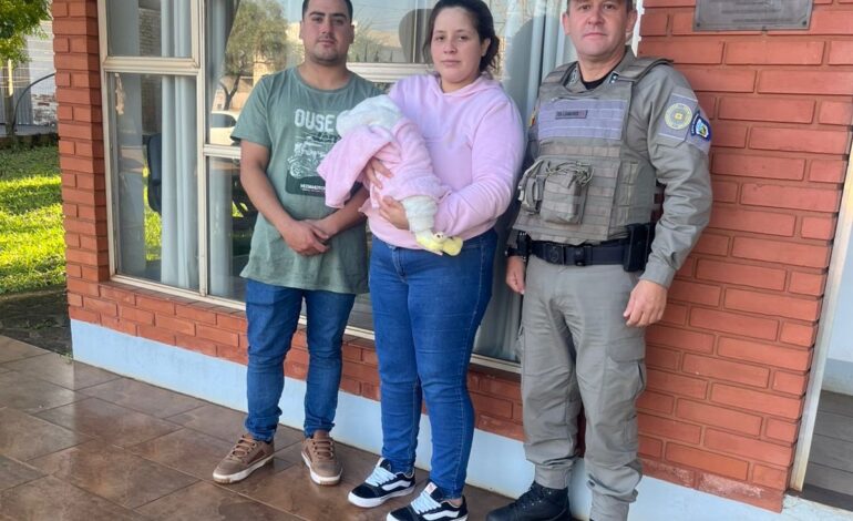 BM realiza salvamento de criança engasgada em Santo Ângelo