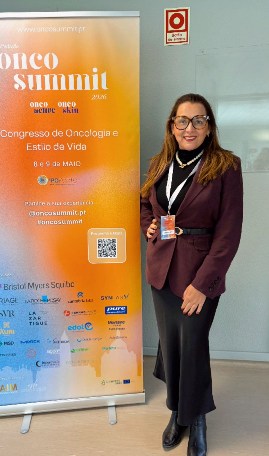 Docente da URI Santo Ângelo participa do OncoSummit 2026 durante doutorado sanduíche em Portugal