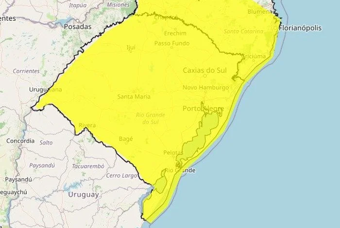 Sábado será de frio intenso no Rio Grande do Sul