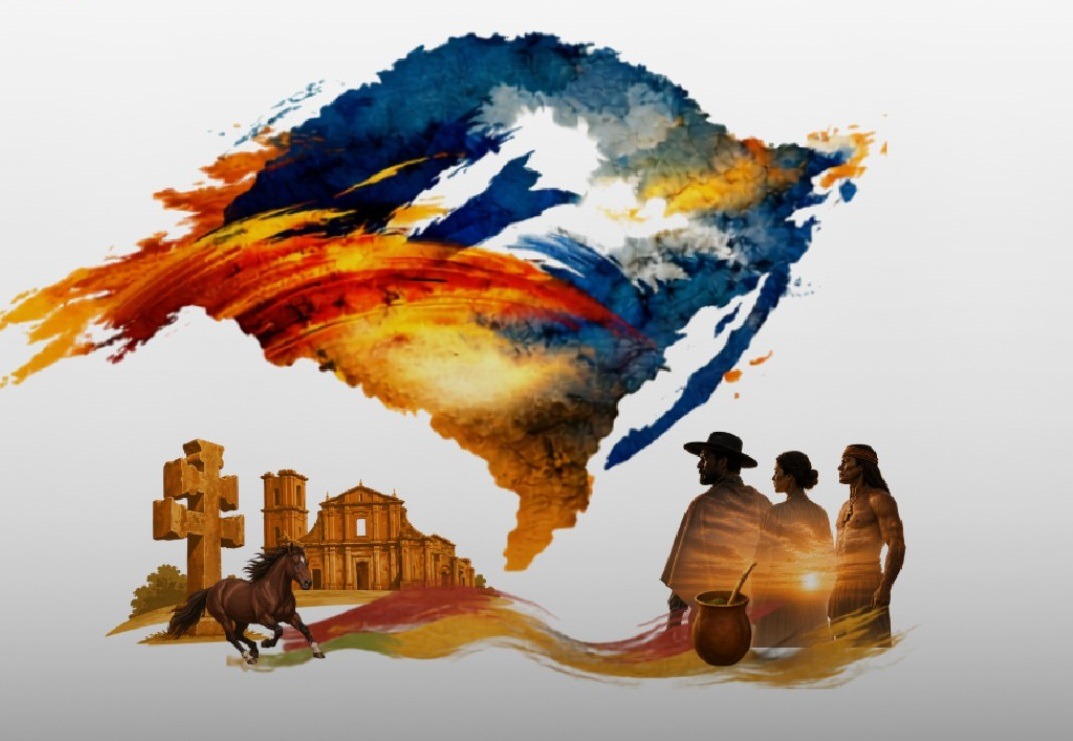 Festejos Farroupilhas: identidade visual homenageia os 400 anos da herança jesuítica guarani
