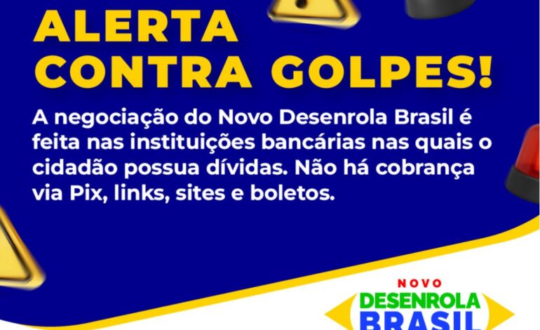 Golpistas usam nome do Desenrola Brasil para aplicar fraudes com falso site de renegociação