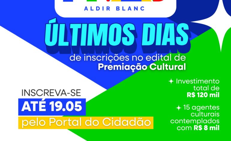 Últimos dias para inscrições em edital cultural da PNAB em Santo Ângelo