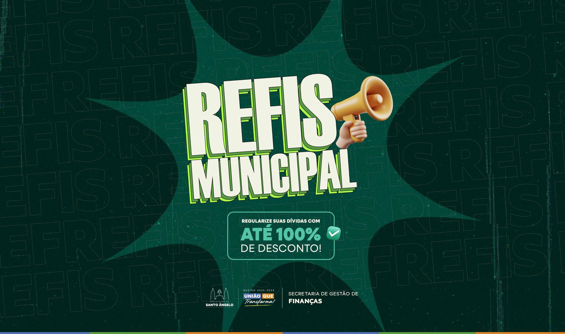Santo Ângelo abre prazo para adesão ao REFIS Municipal