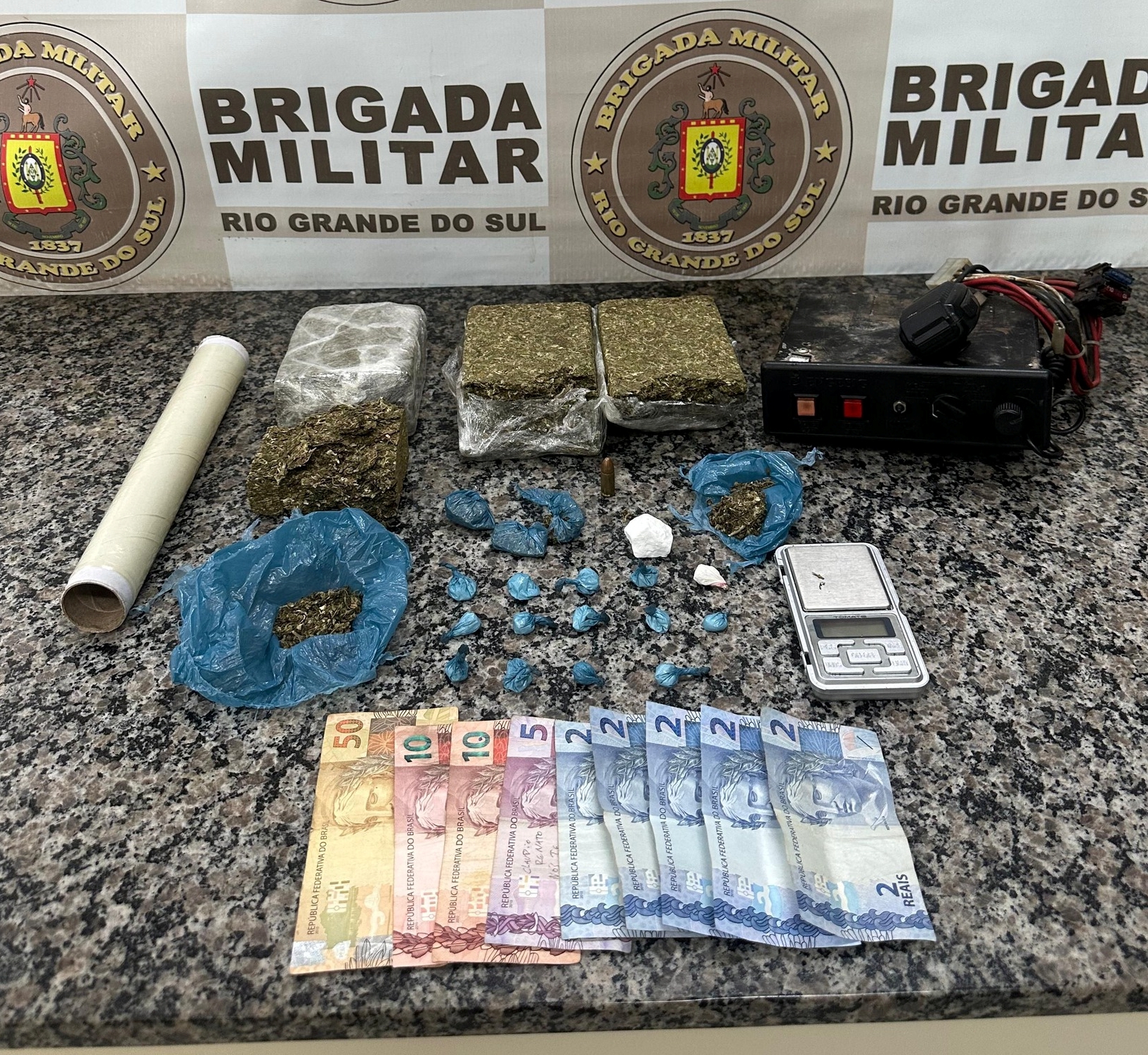 BM realiza prisão por tráfico de drogas no bairro Assistencial Braga