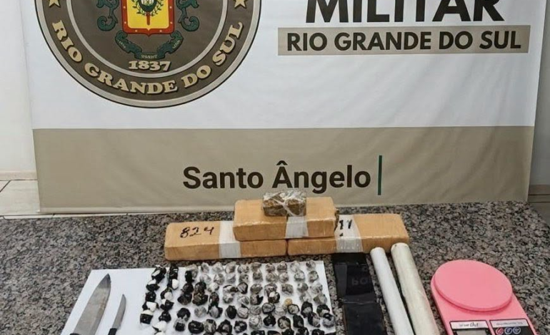 Mulher é presa por tráfico de drogas em Santo Ângelo
