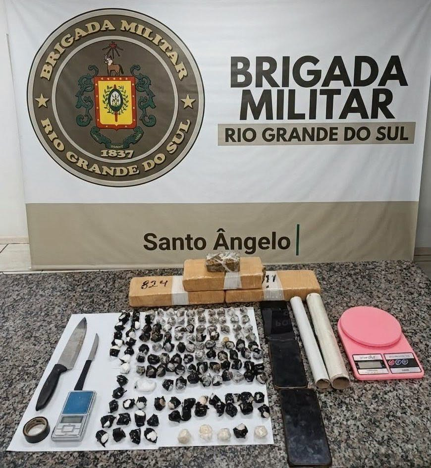 Mulher é presa por tráfico de drogas em Santo Ângelo