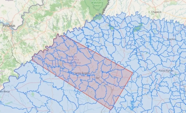 Defesa Civil emite alerta alto para chuvas volumosas e risco de alagamentos na Região Noroeste do estado