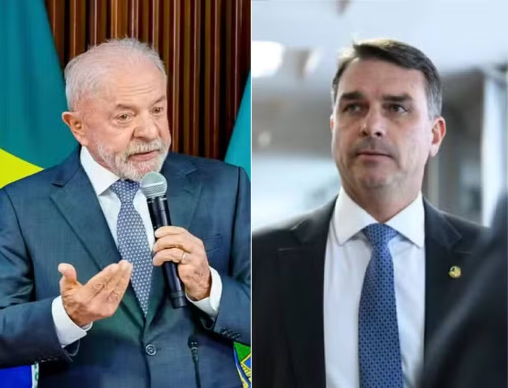 Quaest: Lula abre 8 pontos de vantagem sobre Flávio Bolsonaro em eventual 2º turno