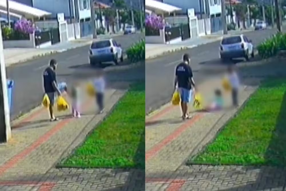 Pai que chutou filha de 3 anos é denunciado por tortura após obrigar filhos a ajoelharem sobre tampas e grãos