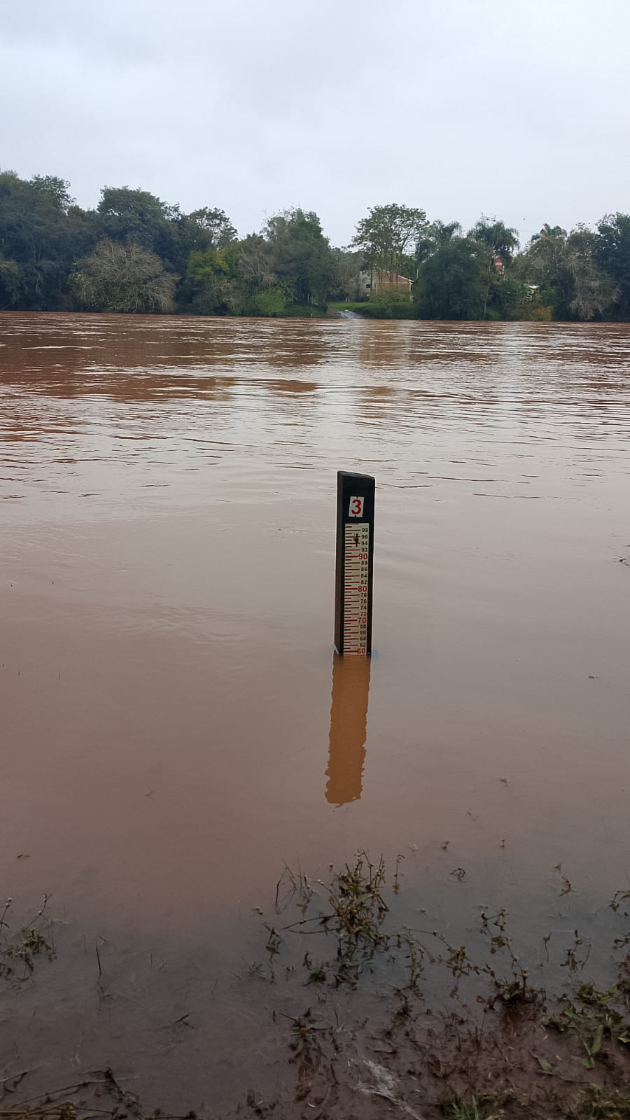Apesar das chuvas, nível do Rio Ijuí segue dentro da normalidade em Entre-Ijuís