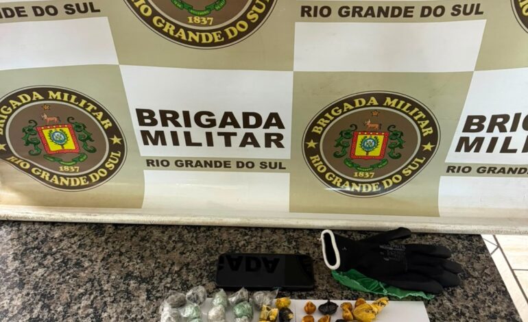Adolescente é apreendido por ato infracional análogo ao tráfico de drogas em Santo Ângelo
