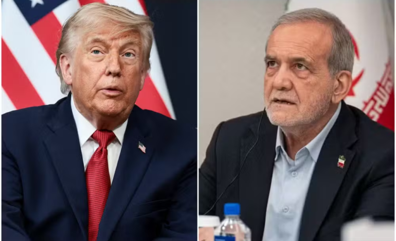 Trump cobra acordo do Irã e diz que país terá de escolher entre negociação ou “rendição total”