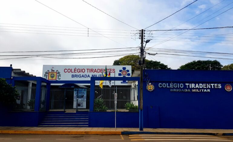 Colégio Tiradentes de Santo Ângelo abre inscrições para 76 Vagas