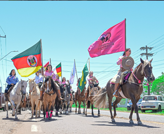 IX Cavalgada Feminina da Cândida será realizada neste domingo em Santo Ângelo
