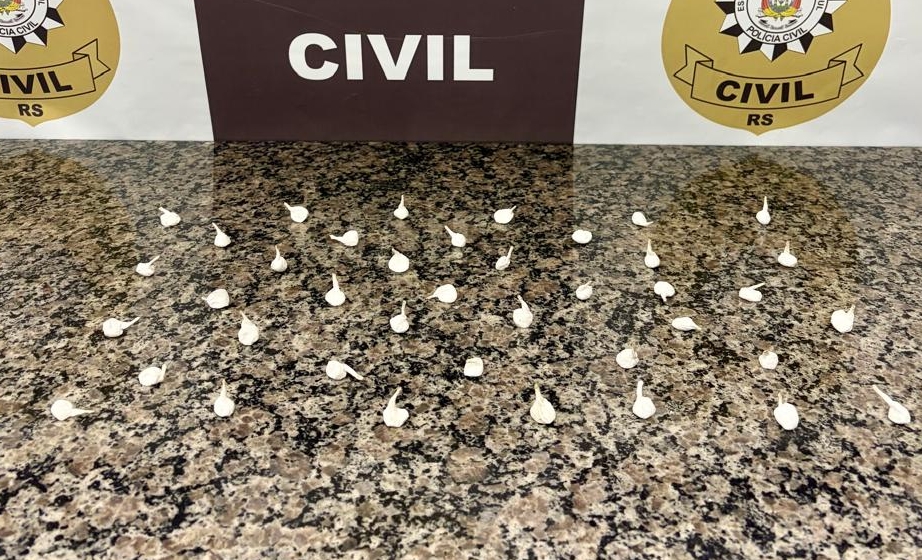 Polícia Civil prende traficante de drogas e apreende cocaína em Santo Ângelo