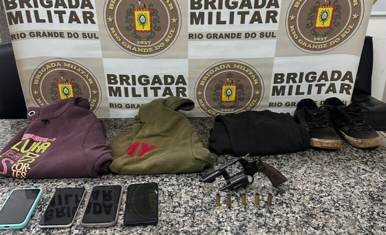 Três pessoas são presas por suspeita de envolvimento em tentativa de homicídio, em Santo Ângelo