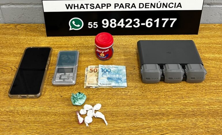Mulher é presa por tráfico de drogas, em São Luiz Gonzaga