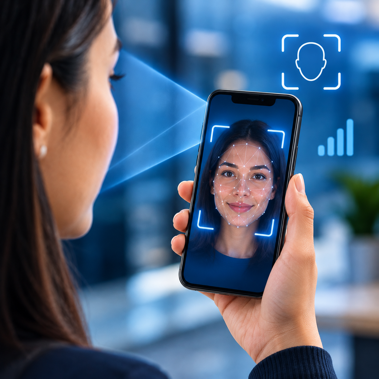 Biometria facial será obrigatória para usuários de telefonia móvel a partir de 2027