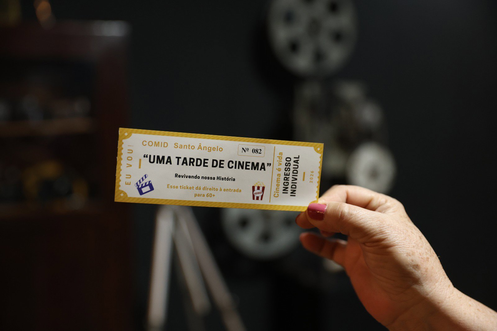 Projeto leva cinema e convivência ao público 60+ em Santo Ângelo