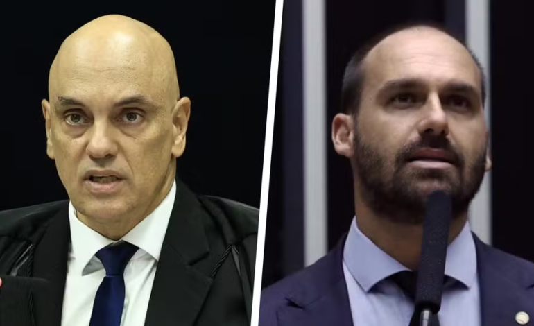 Moraes determina início da pena e prisão de Eduardo Bolsonaro