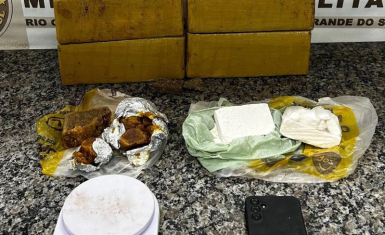 Brigada Militar prende indivíduo por tráfico de drogas em Santo Ângelo