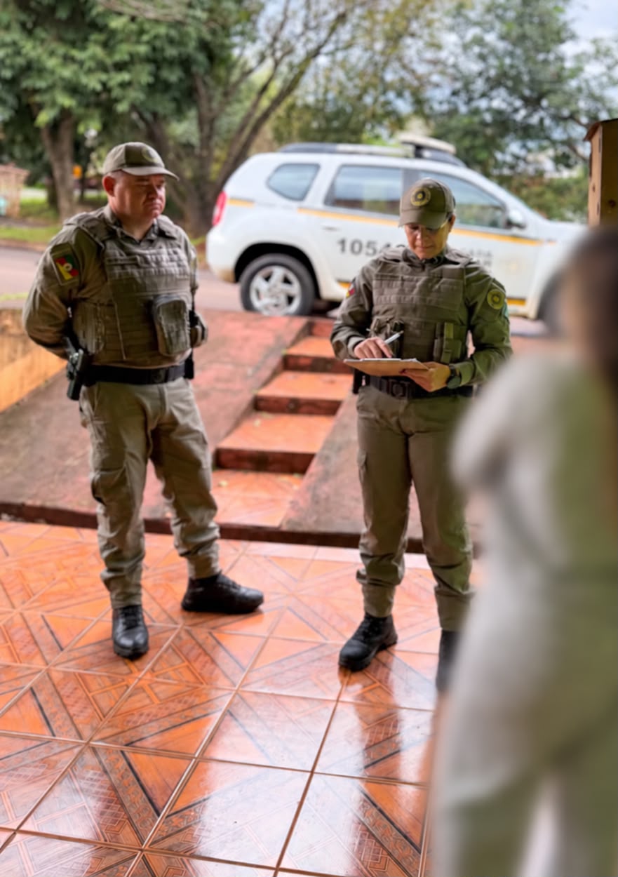 Brigada Militar realiza 286 atendimentos por meio da Patrulha Maria da Penha do 27º BPM
