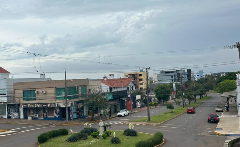Chuva e garoa marcam o feriado desta segunda-feira no RS