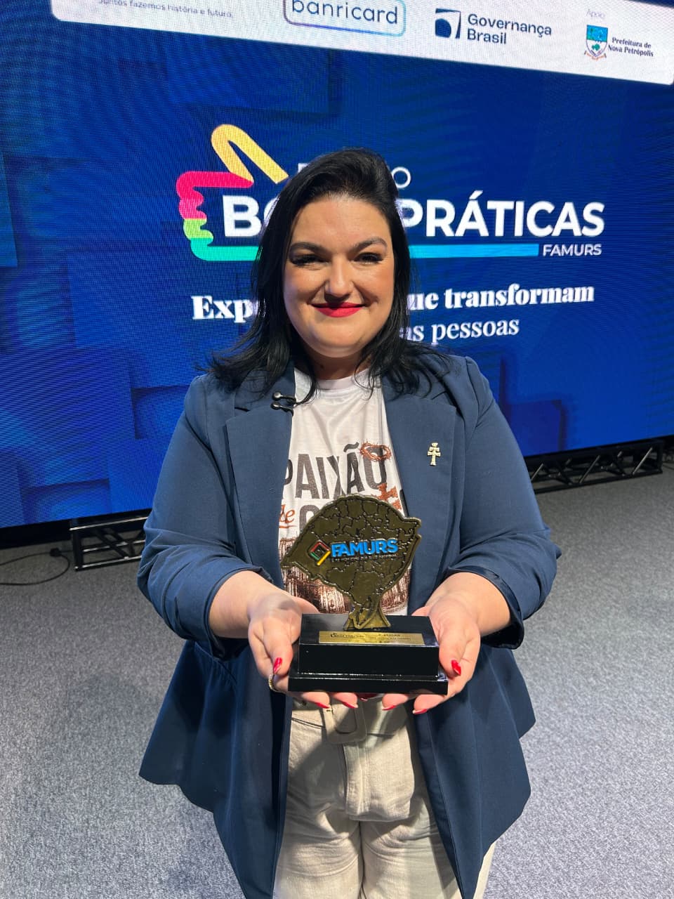Espetáculo Paixão de Cristo de São Miguel das Missões conquista prêmio da Famurs na categoria Turismo