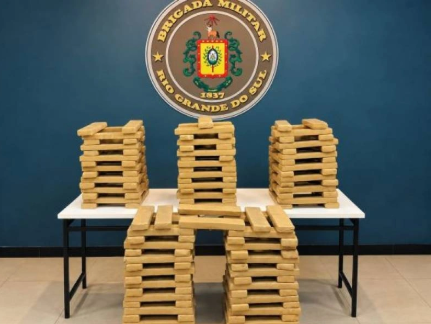 Homem é preso com 142 quilos de maconha em Porto Mauá