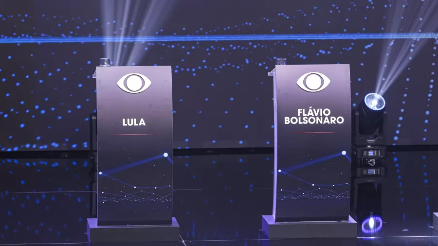 Debate entre Lula e Flávio Bolsonaro será transmitido pela Band neste domingo