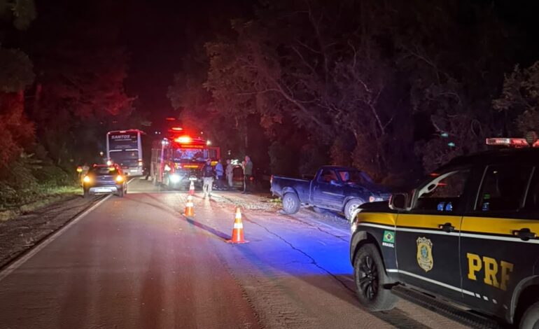 Acidente na 287 deixa uma pessoa morta, em Santiago