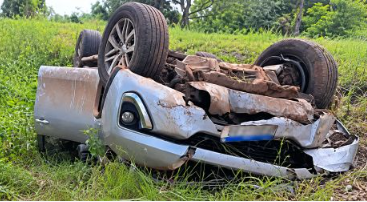 Homem de 51 anos morre após acidente de trânsito na RS-472, entre Santo Cristo e Porto Lucena