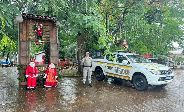 Brigada Militar através do 7ºRPMon dá início à Operação Papai Noel