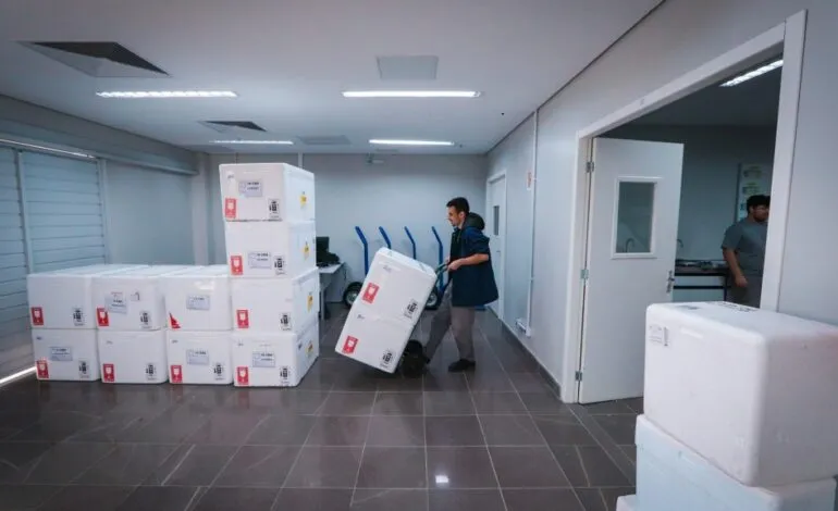 Região recebe 27.200 doses de vacina contra a gripe