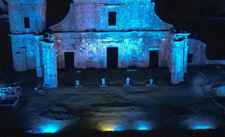 São Miguel das Missões anuncia venda online para o Espetáculo Som e Luz
