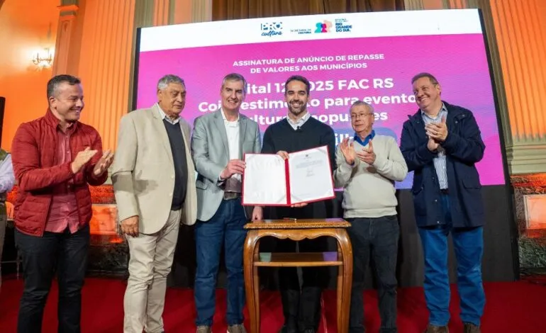 Governo do Estado anuncia investimento de R$ 30,93 milhões para a cultura em 347 municípios